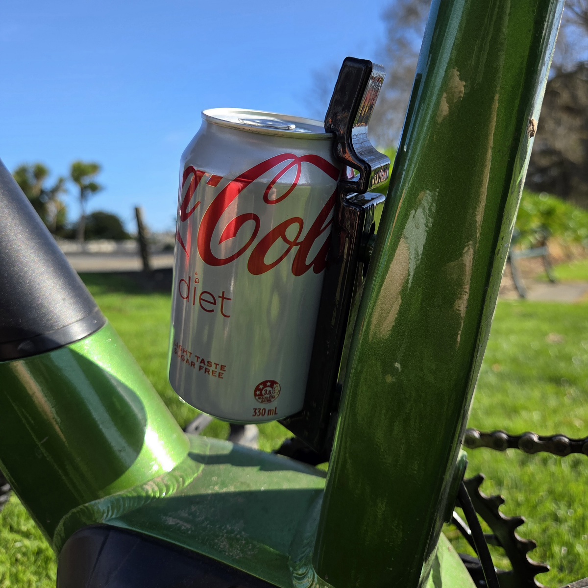 Can holder for bike (2 pack)