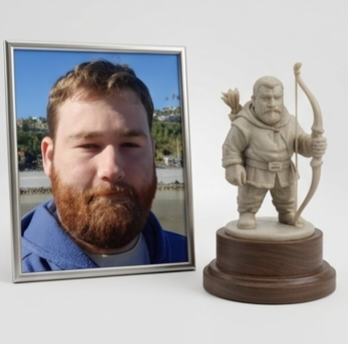 Custom Portrait Miniature Figurine